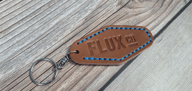 Flux Co. Stitched keyring