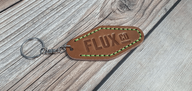 Flux Co. Stitched keyring