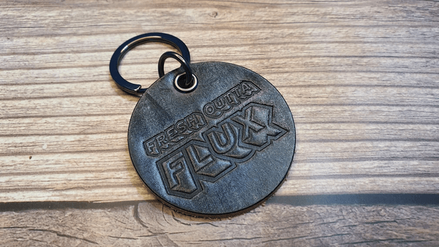 Flux co. Chip Keyring 