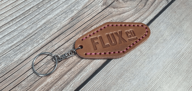 Flux Co. Stitched keyring