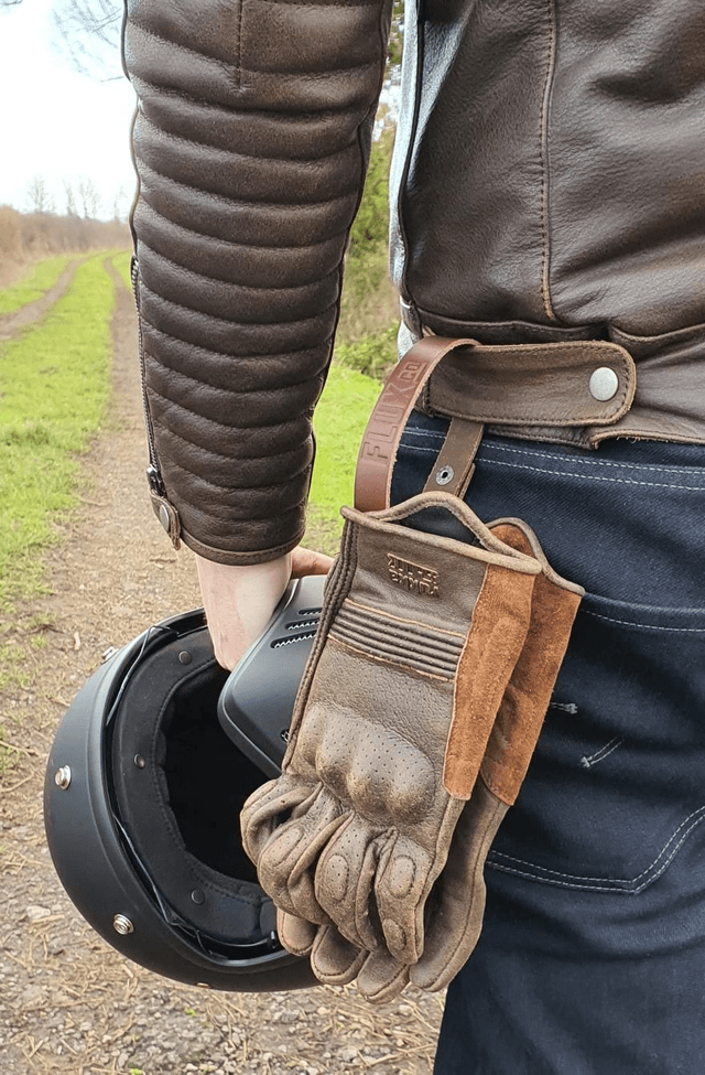 Leather Glove Holster - Short