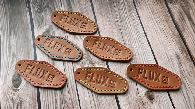Flux Co. Stitched keyring