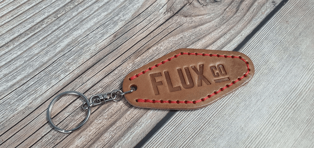 Flux Co. Stitched keyring