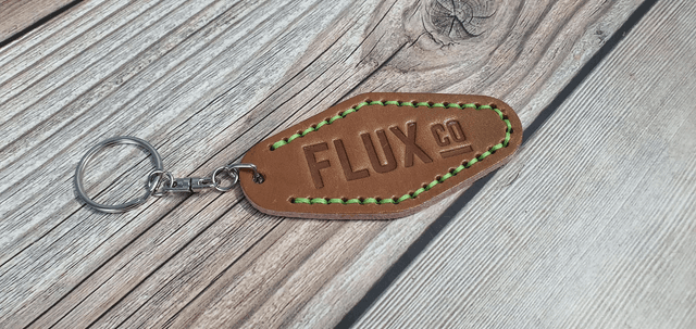 Flux Co. Stitched keyring